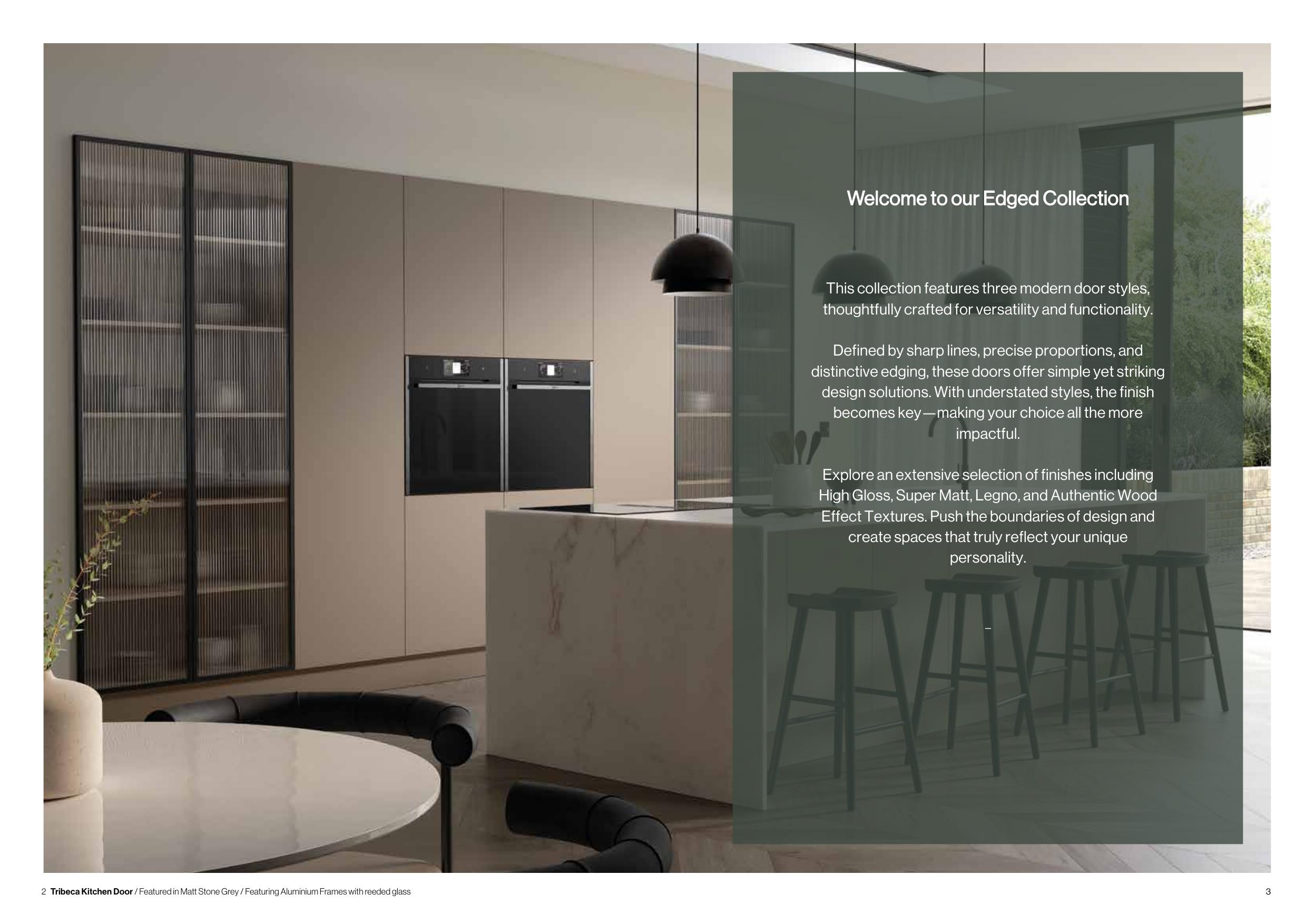 Edged kitchen