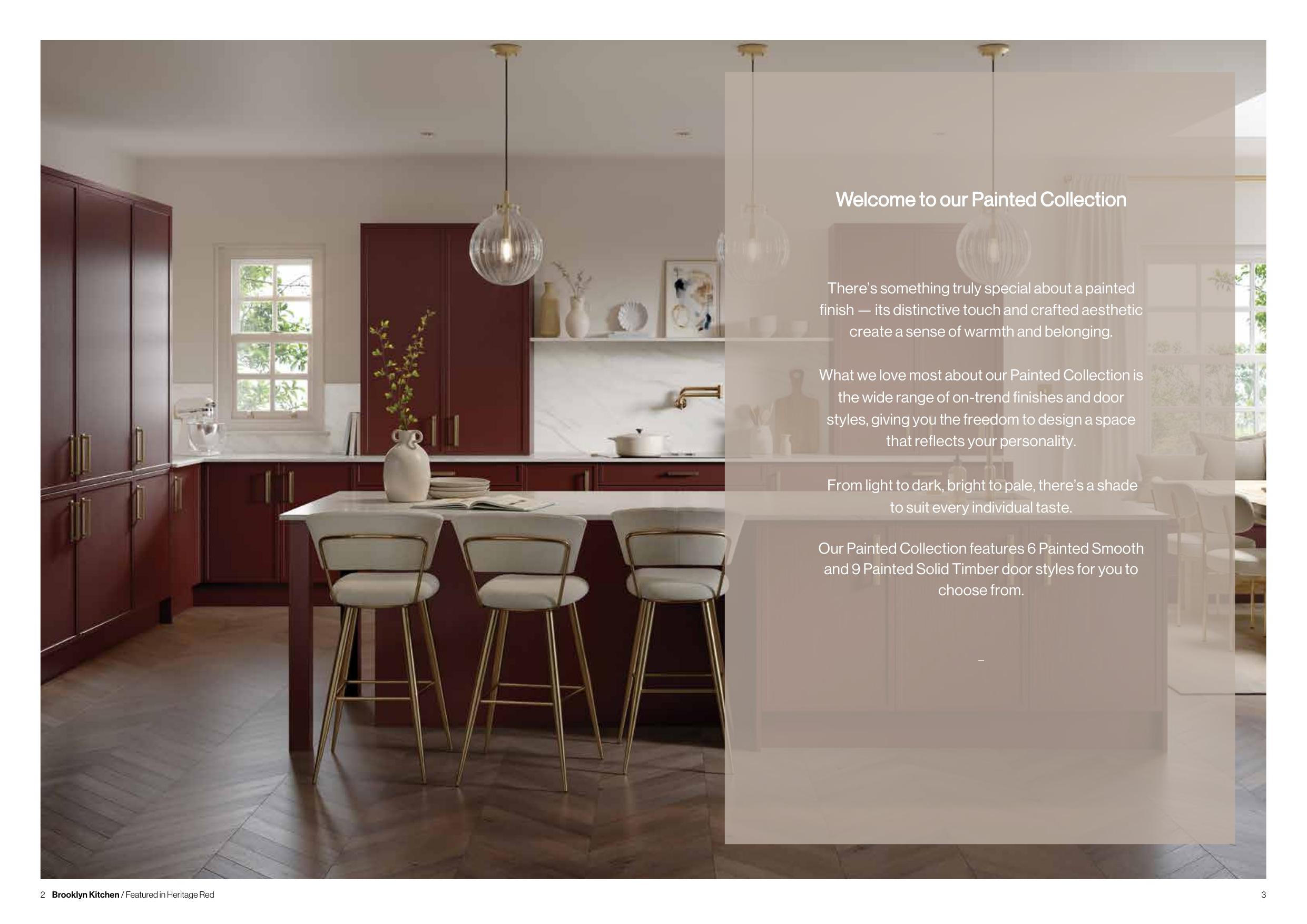 Painted kitchen